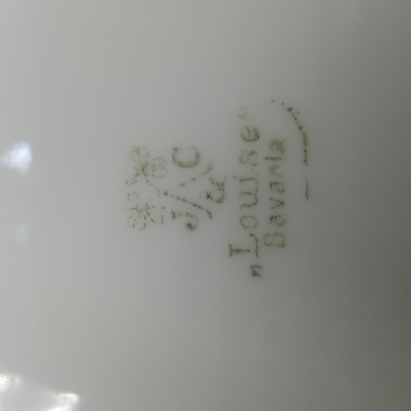 Antique J & C Louise Bavaria Apple Plate - Picture 4 of 14